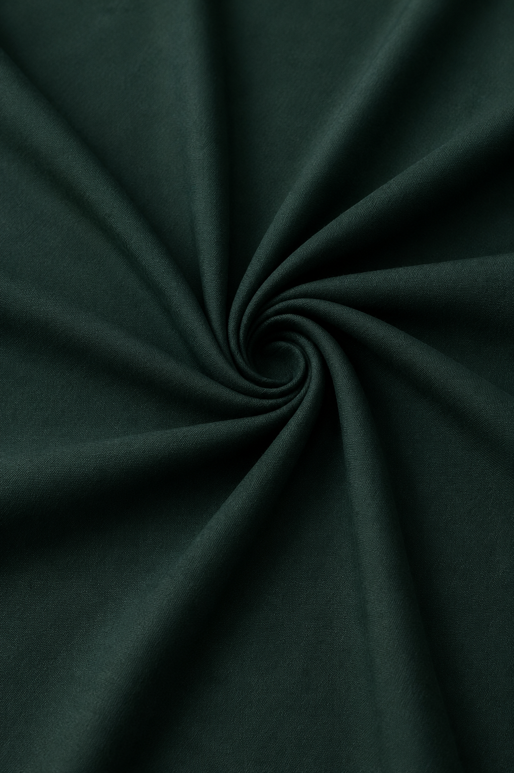 Bottle Green Short Kurti - Fabric View
