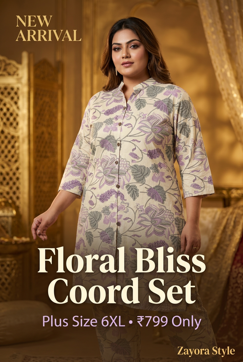 Hero with Text - Botanical Floral Coord Set