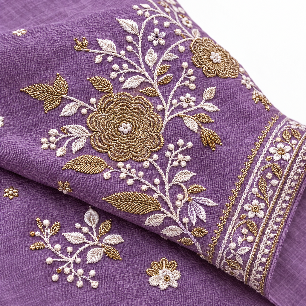 Anika Embroidery Detail